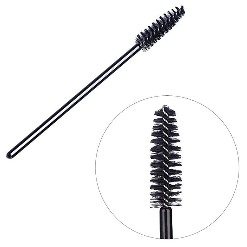 Disposable Eyelash Brushes Eyelashes Extension Tools 250-2000pcs Eyebrow Brush Mascara Wands Applicator Spoolers Makeup Tools