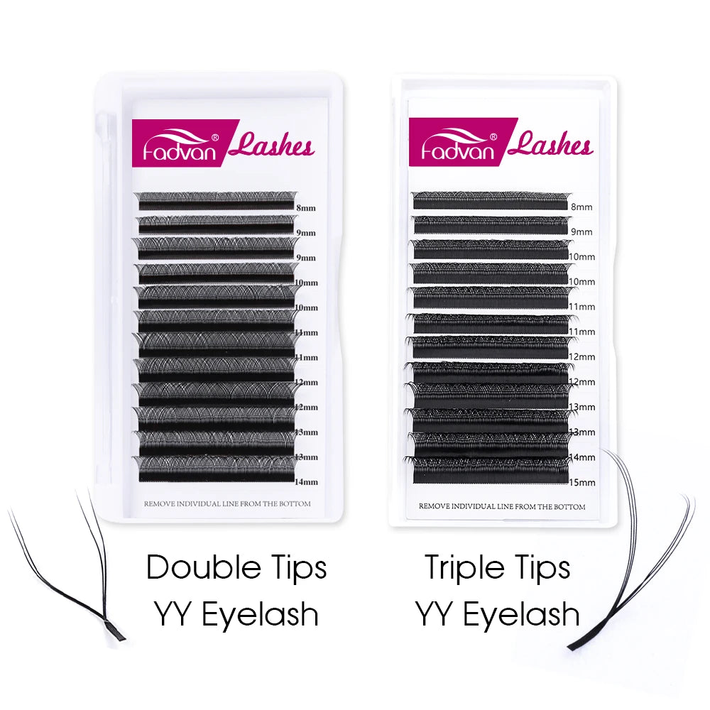 Lashes 2D/3D 0.05/0.07  Mink C/D/L 8-15mm Natural Soft Brazilian Eyelash Premade Volume Fan Lashes Extension