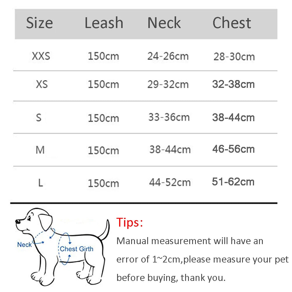 Harness Leash Set for Small dogs