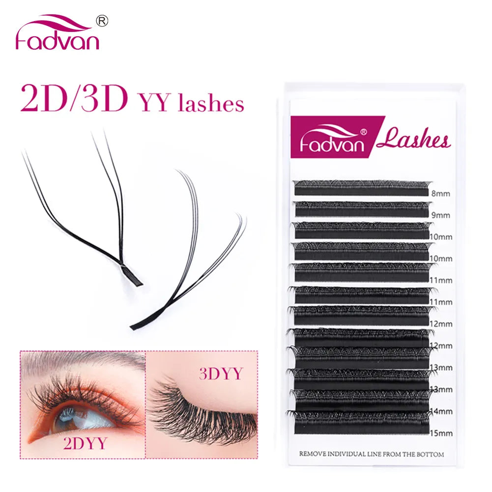 Lashes 2D/3D 0.05/0.07  Mink C/D/L 8-15mm Natural Soft Brazilian Eyelash Premade Volume Fan Lashes Extension